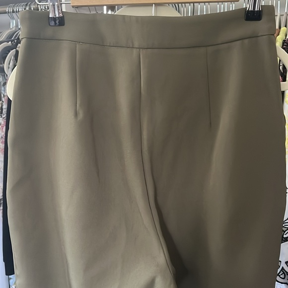 Lulu’s Like Clockwork Olive Green Trouser Pants - Picture 5 of 7